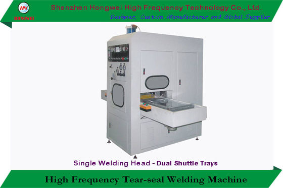PLC Control HF Cutting Sealing Machine , Toothbrush Blister Pack Sealing Machine 24V